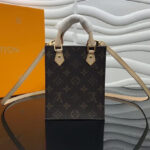 Louis Vuitton Petit Sac Plat M69442 Brown